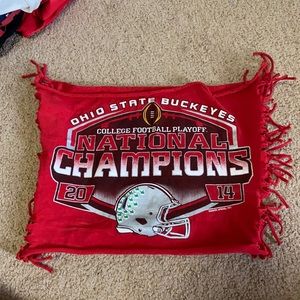 OSU tube top tie game day shirt